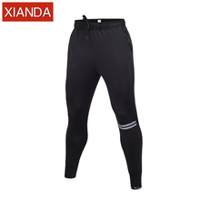 Custom Logo label Mens Pants Tight Fit Athletic Running Track Pants Mens Gym Joggers